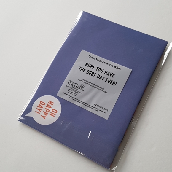 2 pcs C R Gibson Luxury Card Happy Birthday to You (1 Card with Envelope) - Picture 6 of 11